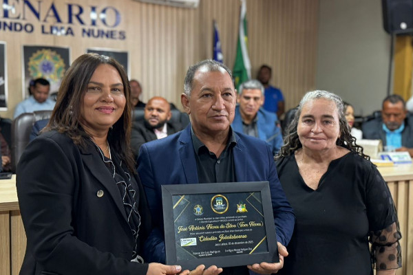 Tom Neves é homenageado com Título de Cidadão Joãolisboense